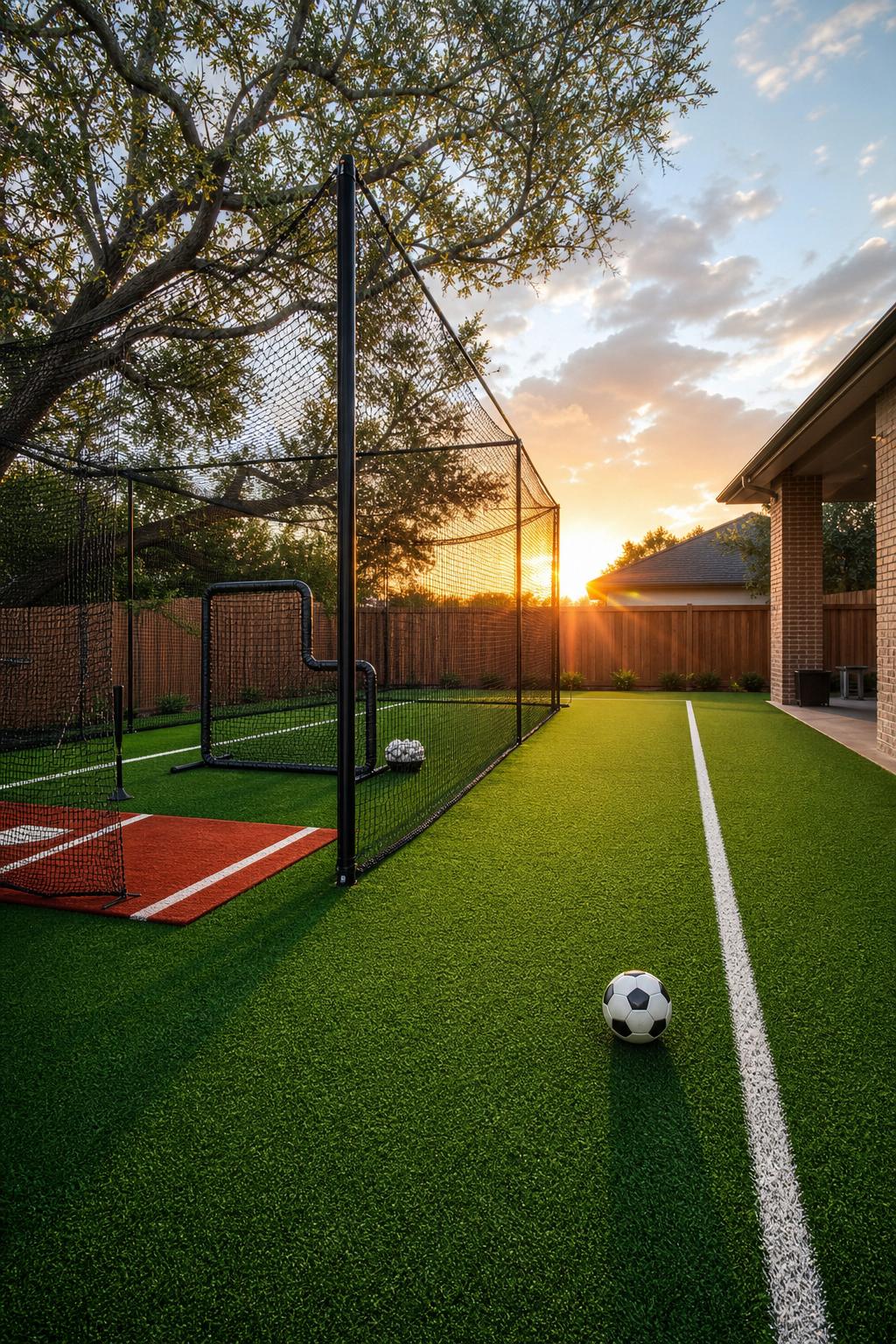 Sports Turf install in Celina, TX